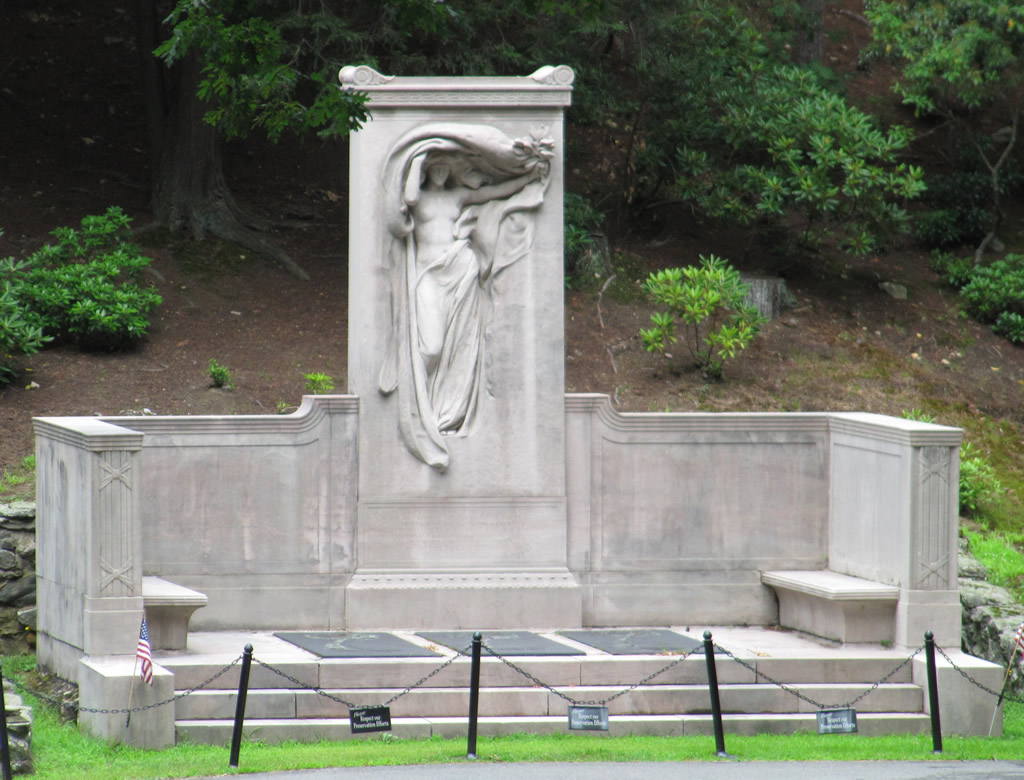 Melvin Memorial, by D C French, Sleepy Hollow Cemetery, Concord MA