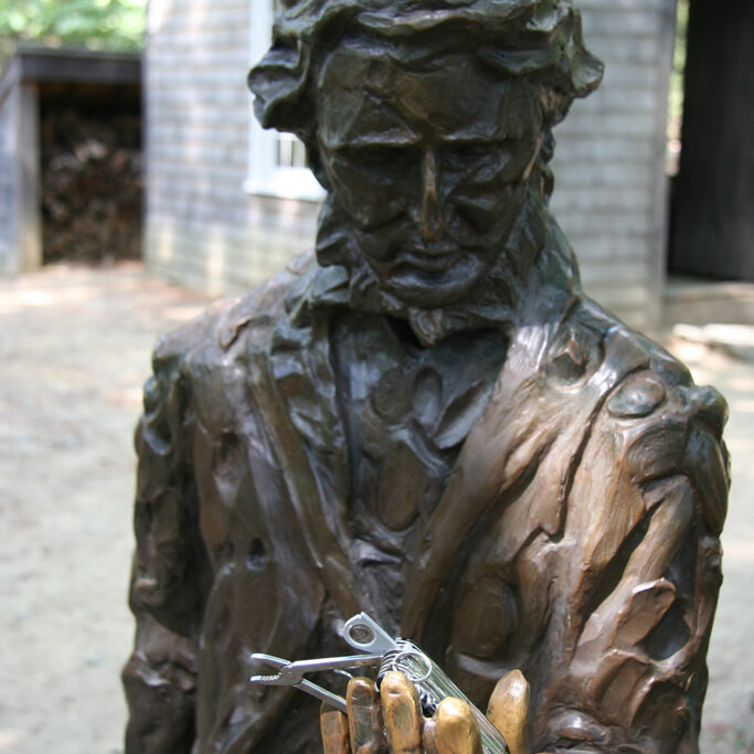 Thoreau contemplates a Swiss Army Knife